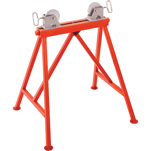 Support ajustable no AR99 a/rouleau en acier, 36" Capacit&eacute; max. de tuyau, 2500 lb Capacit&eacute; de charge max. Absolute Business Supply