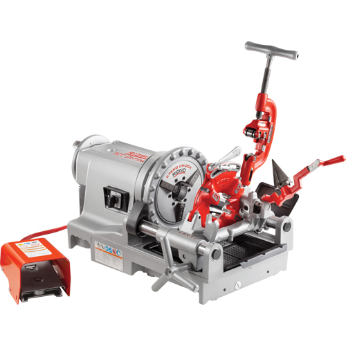 Compact Threading Machine # 300, 52 RPM, 1/2" - 2" Pipe Thread Absolute Business Supply