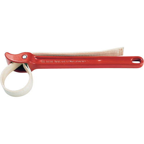 Strap Wrench #5P , 125 mm Pipe Capacity, 1-3/4" Strap Width, 29-1/4" Strap Length Absolute Business Supply