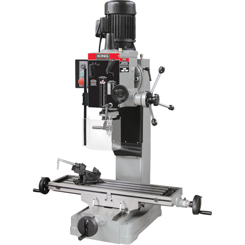 Gearhead Drilling Machine, 6 Speeds, 1-1/4" Drilling Capacity Absolute Business Supply