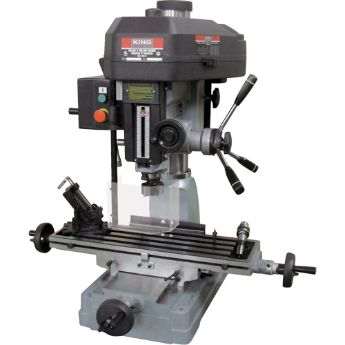 Milling Drilling Machines, 12 Speeds, 1-1/4" Drilling Capacity Absolute Business Supply