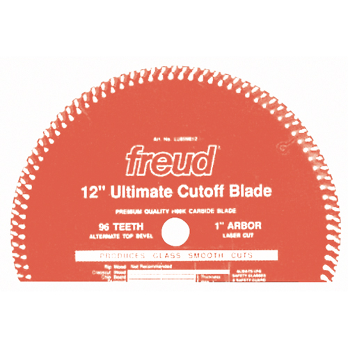Lames de scie industrielle TCS - finition et coupe en travers, 8", 64 dents, Pour Bois Absolute Business Supply