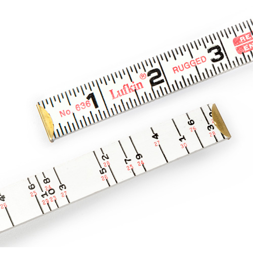 R&egrave;gle de maçon Red End, 6' lo, Bois, Graduations de 1/16" Absolute Business Supply