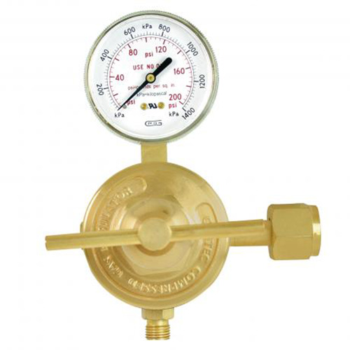 Medium-to-Heavy-Duty Station Regulator, Oxygen, 7/8"-14LH(F) Inlet Absolute Business Supply