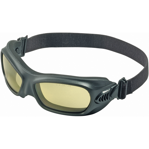 Lunettes &agrave; coques de s&eacute;curit&eacute; Wildcat de KleenGuard, Lentille Gris, Antibu&eacute;e, Ventilation Directe Absolute Business Supply