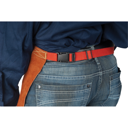 Tablier en cuir, Taille, 24" lo, Lava Brown Absolute Business Supply
