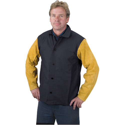 Veste de soudage, Proban, 4T-Grand, Noir Absolute Business Supply