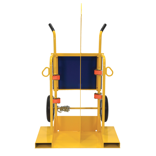 Chariot pour chalumeau et bouteille de soudage, Roues Pneumatique, Base de 24" la x 19-1/2" lo, 500 lb Absolute Business Supply