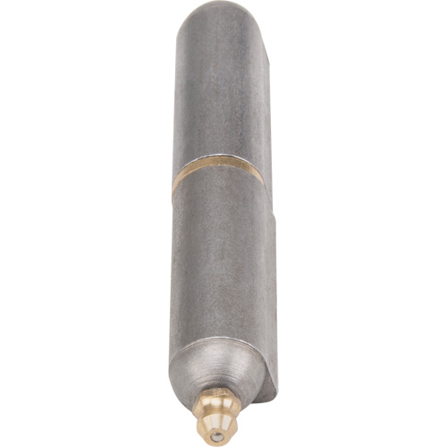 Weld-On Hinge, 0.63" Dia. x 3.937" L, Mild Steel w/Fixed Steel Pin Absolute Business Supply