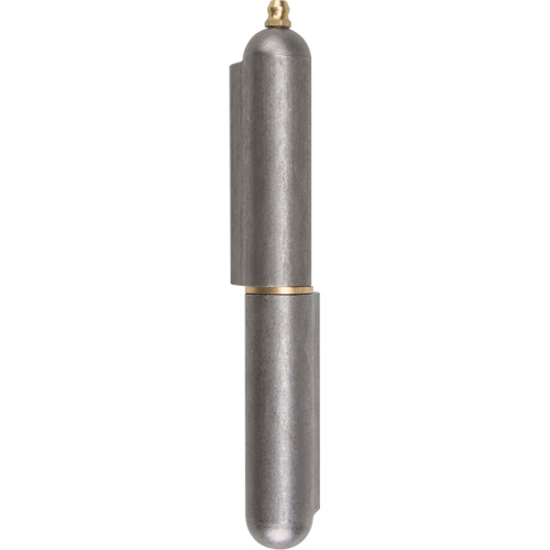 Weld-On Hinge, 0.787" Dia. x 5.906" L, Mild Steel w/Fixed Steel Pin Absolute Business Supply