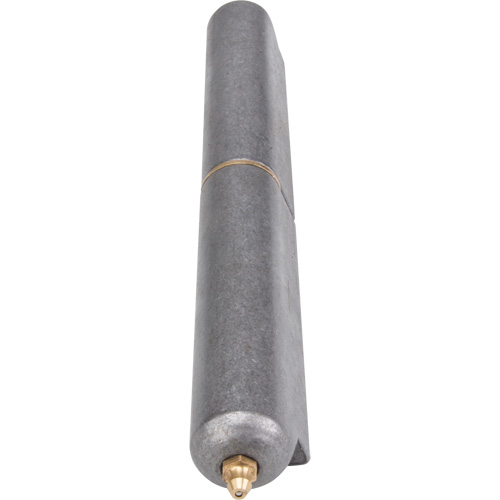 Weld-On Hinge, 1.102" Dia. x 10.236" L, Mild Steel w/Fixed Steel Pin Absolute Business Supply