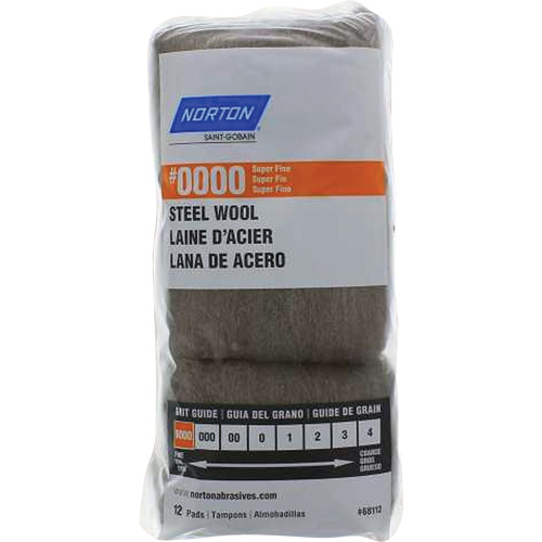 Laine en acier, Rouleau, Calibre 0000 Absolute Business Supply