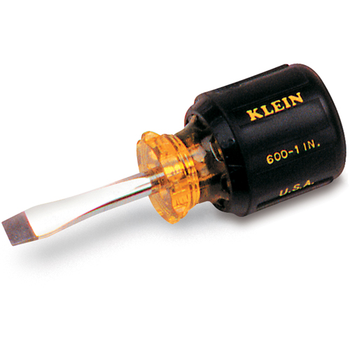 Heavy-Duty Slot Keystone Screwdriver, 1/2", 17-7/16" L, Cushion Grip Handle Absolute Business Supply