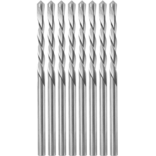 8-Piece Guidepoint Spiral Saw Bit with 1/8" Diameter, 1/8", 3/4" Flute Absolute Business Supply