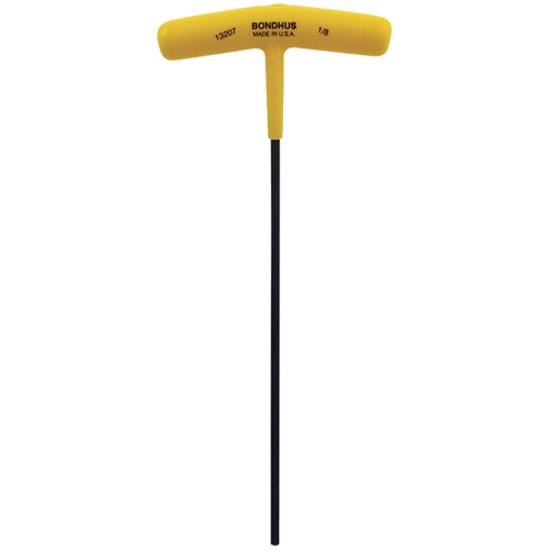 Individual Hex Keys - SAE, Hex End, 9/64" x 8.3" L, T Handle Absolute Business Supply