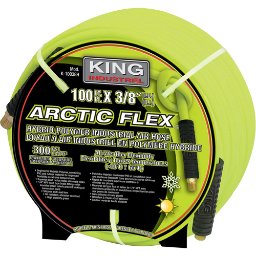 100' Hybrid Polymer Industrial Air Hose Absolute Business Supply