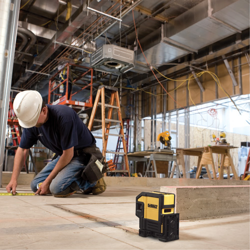 Spot Beam & Horizontal Line Laser, 165' (50.3 m) Absolute Business Supply