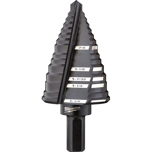 Foret &eacute;tag&eacute; no 12, 7/8" - 1-3/8", Acier rapide Absolute Business Supply