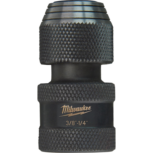 Adaptateur de douille carr&eacute;e &agrave; hexagonale pour tournevis &agrave; percussion Shockwave, Chocs, Prise 1/4", Douille 3/8", 1,875" lo Absolute Business Supply