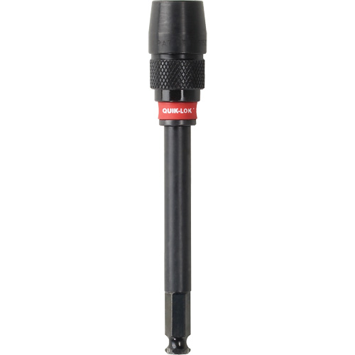 Rallonge de foret &agrave; percussion Quik-Lok, Diam&egrave;tre max. de 7/16", Longeur de 5-1/2", Tige 7/16" Absolute Business Supply