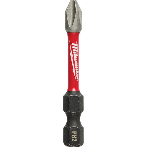 Tr&eacute;pan &agrave; choc Shockwave, Phillips, Embout #2, Prise 1/4", Longueur 2" Absolute Business Supply
