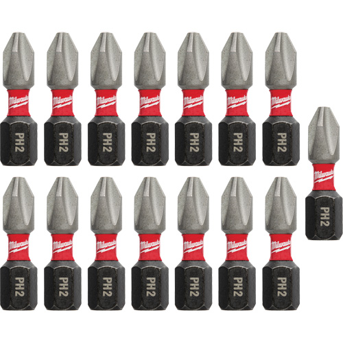 Shockwave Impact Insert Bits, Phillips, #2, 1/4" Drive Absolute Business Supply