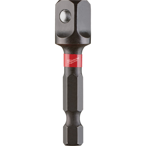Adaptateur de douilles &agrave; chocs Shockwave, 1/4" Prise, Dimension m&acirc;le 3/8", Sph&eacute;rique, 1-7/8" lo Absolute Business Supply