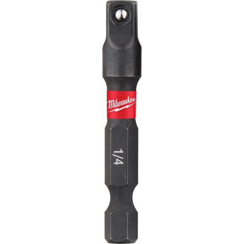 Adaptateurs de douilles &agrave; chocs Shockwave, 1/4" Prise, Dimension m&acirc;le 1/4", Sph&eacute;rique, 1-7/8" lo Absolute Business Supply