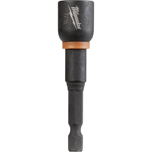 Tourne-&eacute;crou Shockwave Impact Duty, Embout 1/4", Prise 7/16", 2-9/16" lo, Magn&eacute;tique Absolute Business Supply