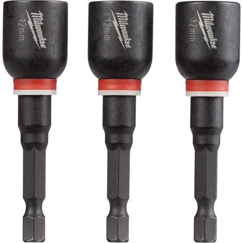 Tourne-&eacute;crou Shockwave Impact Duty, Embout 1/4", Prise 12 mm, 2-9/16" lo, Magn&eacute;tique Absolute Business Supply
