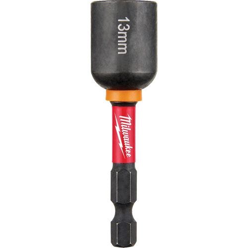 Tourne-&eacute;crou Shockwave Impact Duty, Embout 1/4", Prise 13 mm, 2-9/16" lo, Magn&eacute;tique Absolute Business Supply