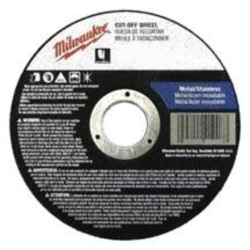 General Purpose Cut-Off Wheels, 4-1/2" x 0.045", 7/8" Arbor, Type 1, Aluminum Oxide, 13580 RPM Absolute Business Supply