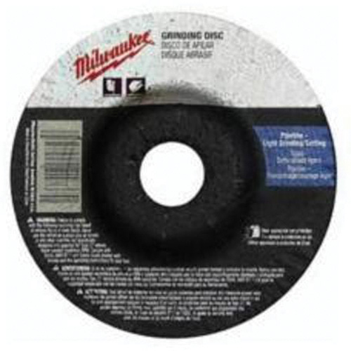 Grinding Wheel, 4-1/2" x 1/8", 7/8" Arbor, Aluminum Oxide, Type 27 Absolute Business Supply