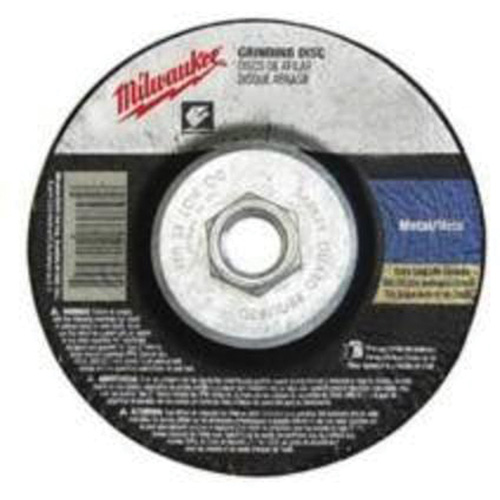 Grinding Wheel, 4-1/2" x 1/4", 5/8"-11 Arbor, Zirconium, Type 27 Absolute Business Supply