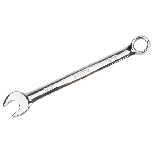 Cl&eacute; mixte, 12 pans, 1/2", Fini Chrome Absolute Business Supply