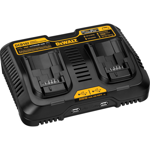 Max Jobsite Charging Station, 12 V/20 V, Lithium-Ion Absolute Business Supply