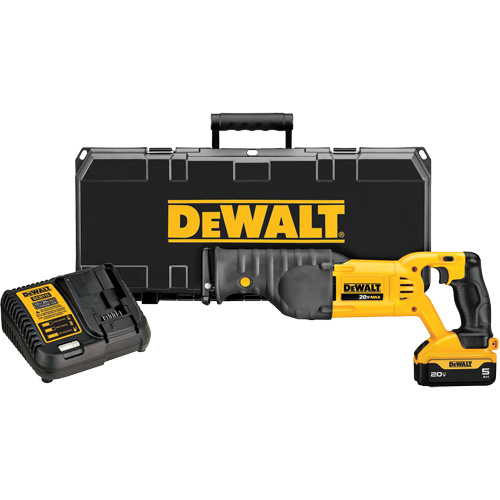 Max Reciprocating Saw Kit, 20 V, Lithium-Ion Battery, 0-3000 SPM Absolute Business Supply