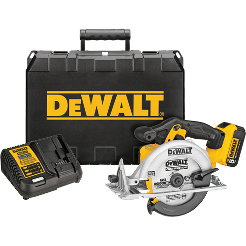 Max Circular Saw Kit, 6-1/2", 20 V Absolute Business Supply