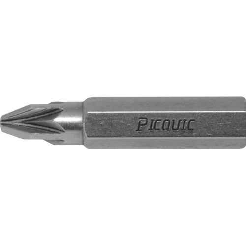 Embout de rechange pour tournevis multi embouts Stubby, Pozidriv, 2, Prise 1/4" Absolute Business Supply