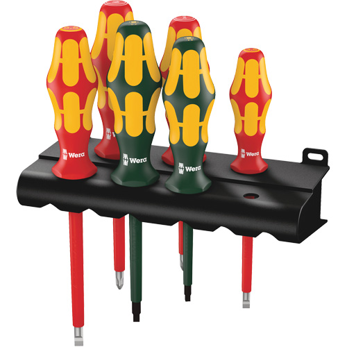 Jeu de tournevis isol&eacute;s 160 i / 168 i /6 VDE, 1000 V, 6 M Absolute Business Supply