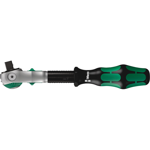 Zyklop Speed Ratchet with Sleeve & 5 Positions Head, 3/8" Drive, Ergonomic Handle Absolute Business Supply
