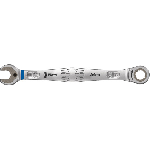 Cl&eacute; combin&eacute;e Joker 5/16, 12 pans, 5/16", Fini Chrome Absolute Business Supply