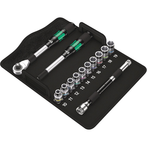 Hybrid Ratchet Set, 1/2" Drive Size Absolute Business Supply