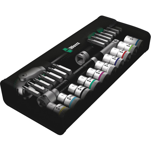 Hybrid Ratchet Set, 1/2" Drive Size Absolute Business Supply