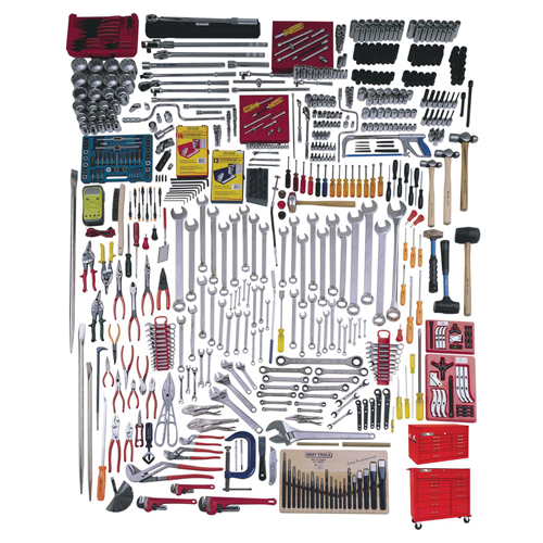Jeu maître avec boîtes &agrave; outils, 835 morceaux Absolute Business Supply