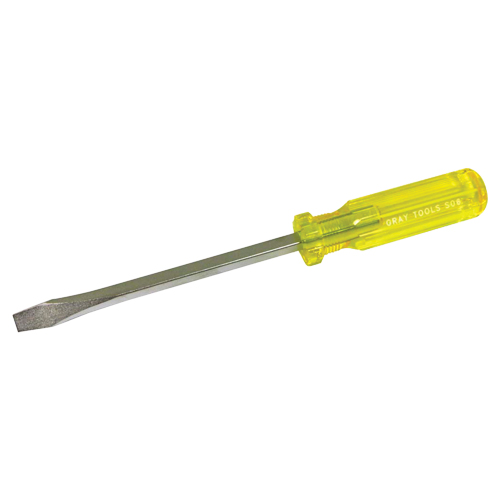 Slotted Screwdriver, 5/16", 10-1/4" L, Plastic Handle Absolute Business Supply