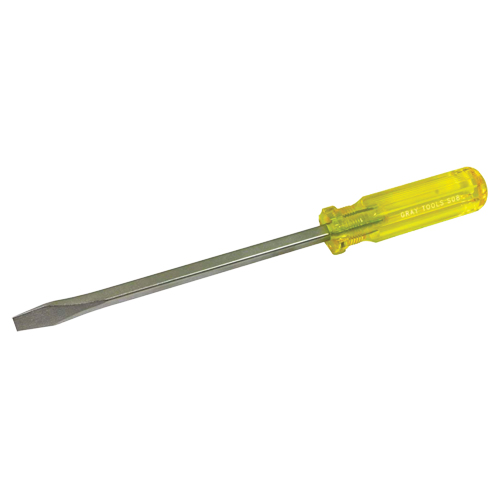 Slotted Screwdriver, 3/8", 12-1/2" L, Plastic Handle Absolute Business Supply