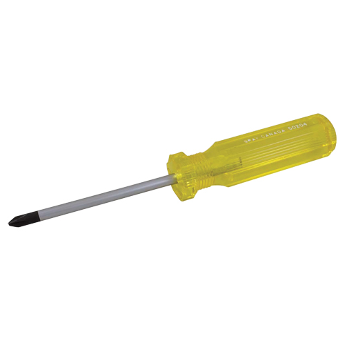Tournevis Phillips, #0, 5-5/16" l, Prise Plastique Absolute Business Supply