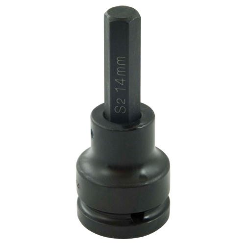 Bit Socket, Hex, 14 mm x 102 mm L, 3/4" Drive Absolute Business Supply