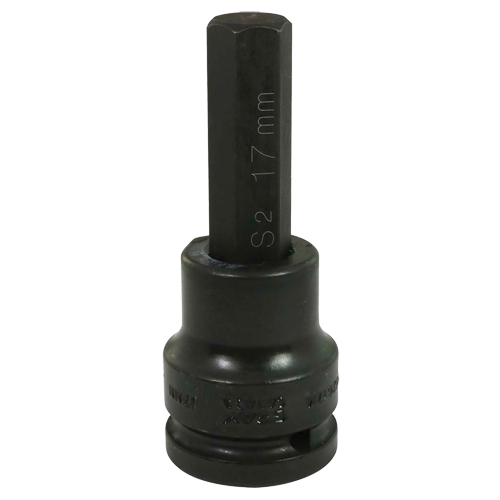 Douille &agrave; embout, Hexagonale, 17 mm x 108 mm lo, Prise 3/4" Absolute Business Supply